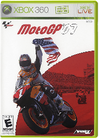 Moto GP 07 Xbox 360  box art